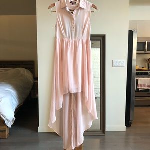 Pink High Low Dress